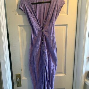 Free People Purple Maxi Dress